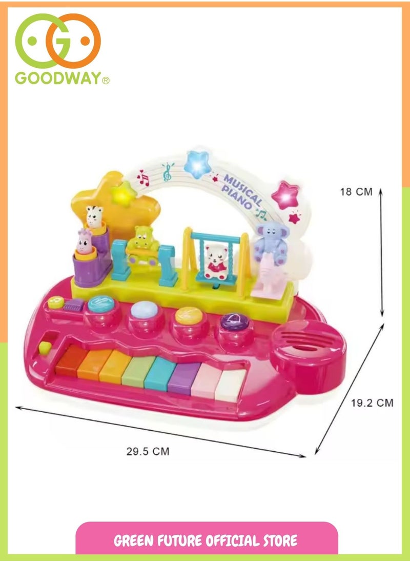 Kids Musical Piano Toy With Light & Animals - Pink - pzsku/ZBDEEA63FB059DBA4AD65Z/45/_/1733821262/b9076586-85f3-4496-a522-ecc826ac44b9