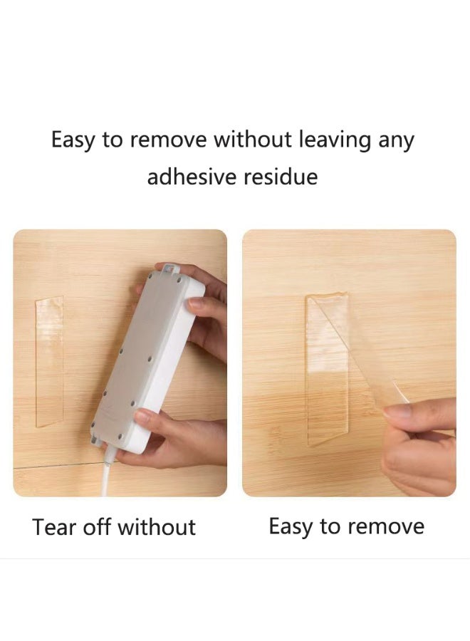 Generic 2pcs3 Meter Magic Improvement Mounting Transparent Traceless Acrylic Reusable Double Sided Tape  - Image 4
