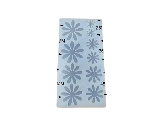 Ditya Crafts 10 Cavity 3D Flower Resin Mold Silicone Molds for Resin Casting Silicone Flower Molds for Making Home Decoration - Image 1