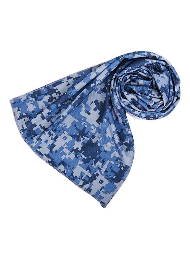 NIBEMINENT Fashion Camouflage Summer Outdoor Fitness Gym Cool Towel 20 x 10 20cm - Image 1