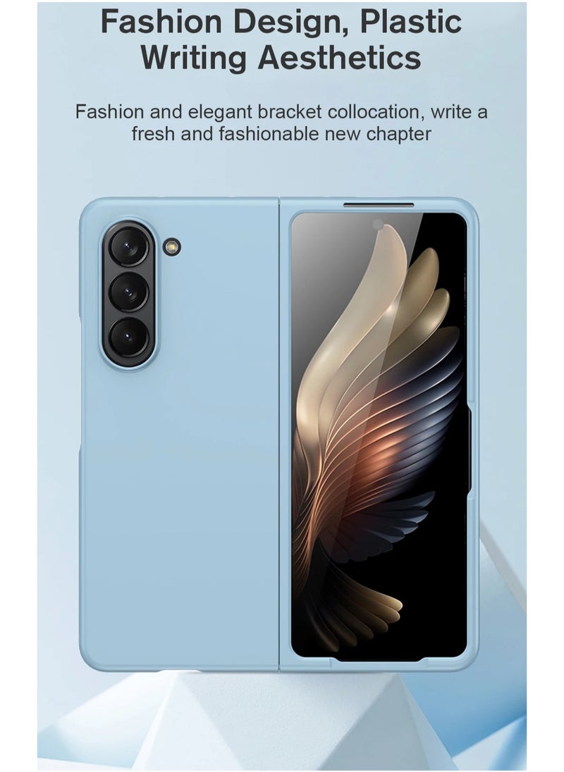 Slim Case Compatible with Samsung Galaxy Z Fold 6 , Skin Feel Matte Back Cover Hard PC Shockproof Cover for Men & Women  - Image 4