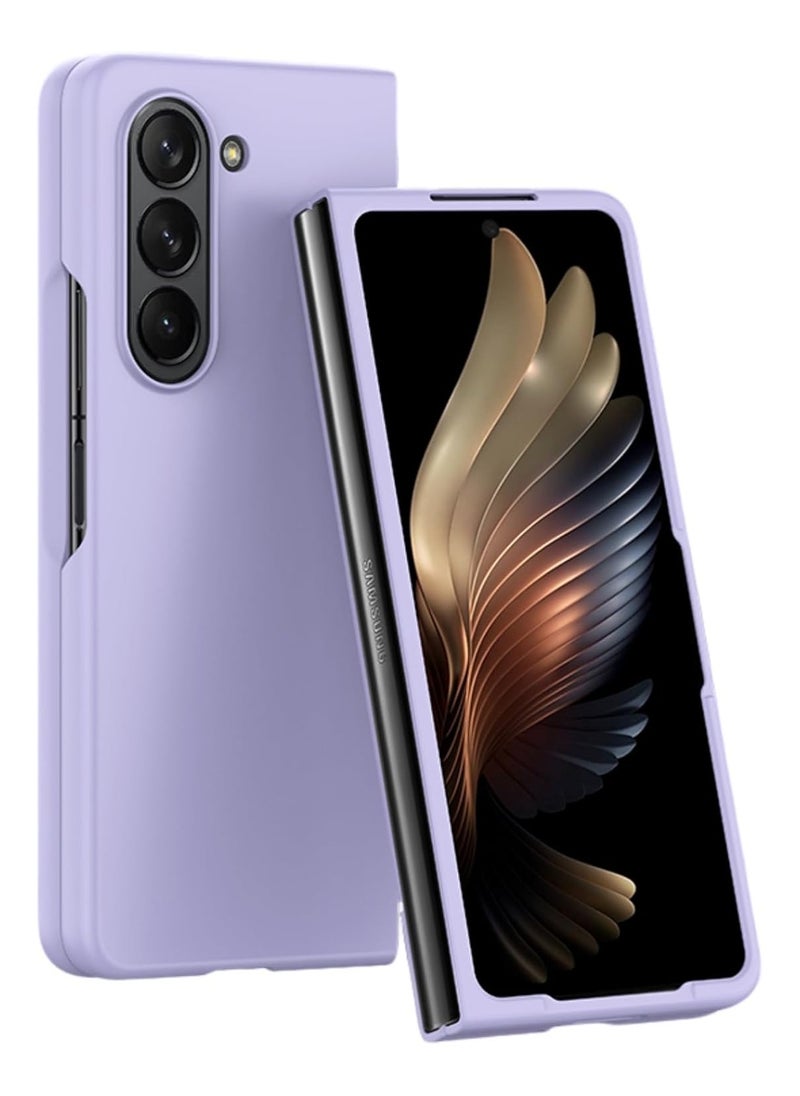 Slim Case Compatible with Samsung Galaxy Z Fold 6 , Skin Feel Matte Back Cover Hard PC Shockproof Cover for Men & Women  - Image 1