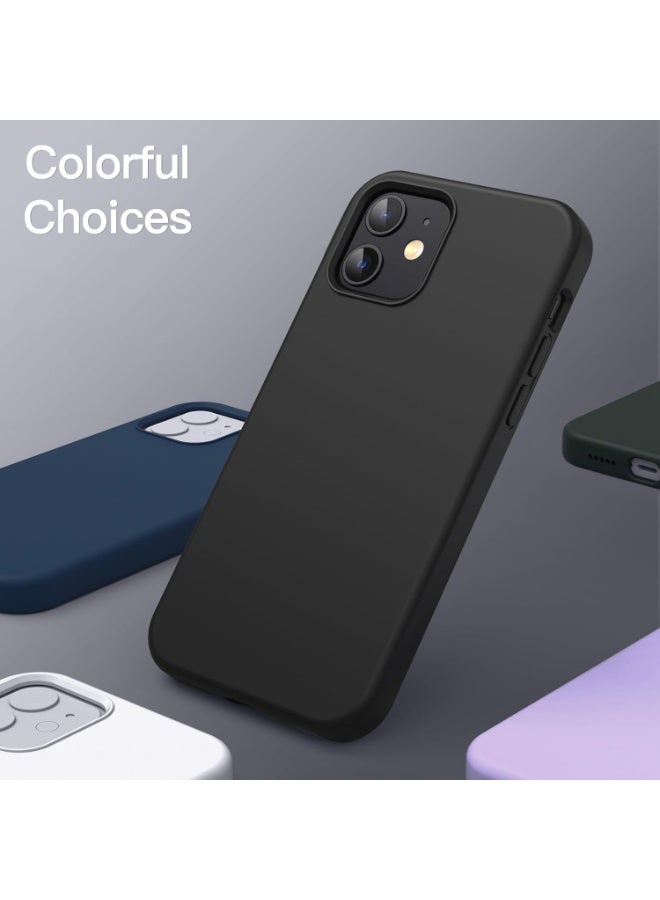 Apple Blossoms Protective Silicone Case Cover For Apple iPhone 12 Pro Black - Image 4