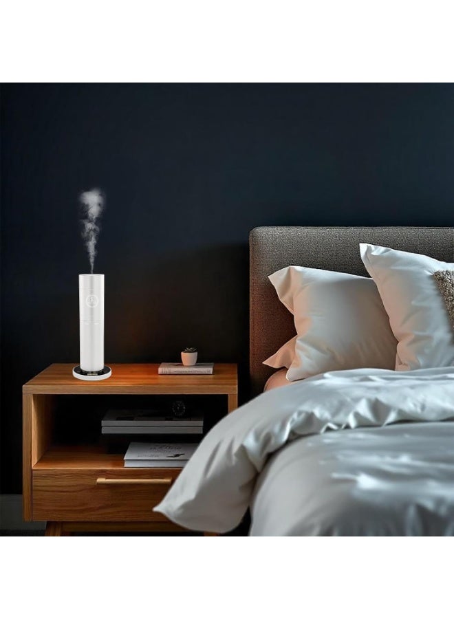 Scenta Flora Scentora Essential Oil Diffuser for Bedrooms, Offices and Meeting Rooms | Up to 300 m³ Coverage Compact | Mobile App Programmable with 130 ml Capacity (Silver) - Image 3