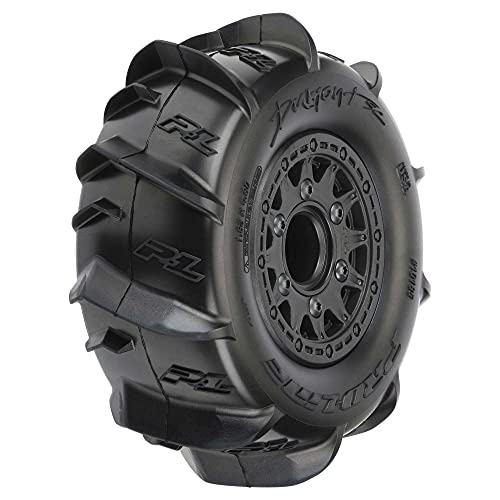 ProLine Racing Dumont Paddle SC 2230 MTD Raid Blk FR PRO1018510 RC Tire - Image 1