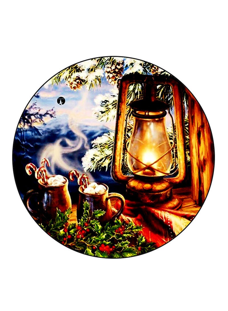 RKN Vintage Art Printed Mouse Pad Multicolour
