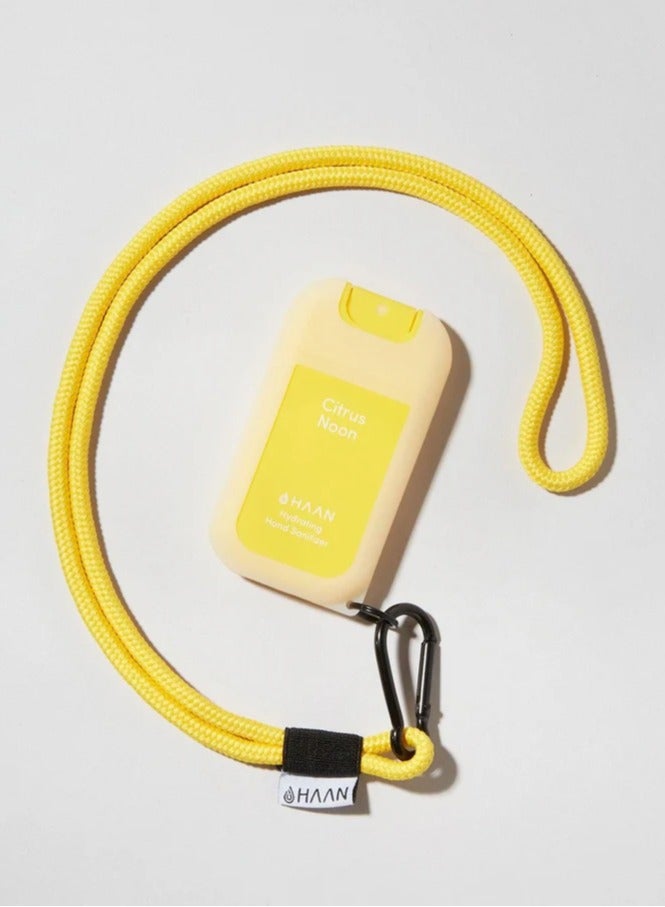 Haan Case and Lanyard for Hand Sanitizers Yellow 1unit - Image 2
