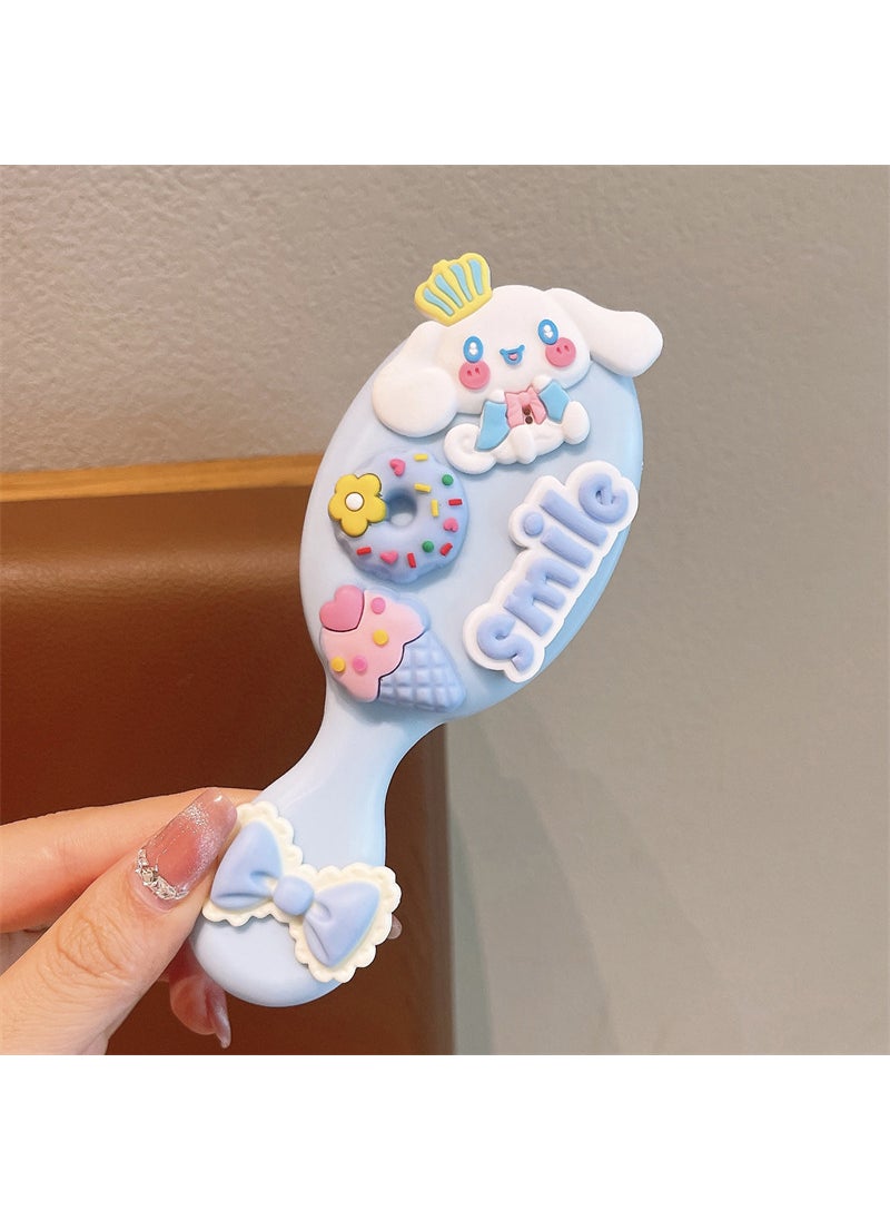 Generic Kids Cushion Massage Comb Sanrio 09#blue cinnAmon dog A 