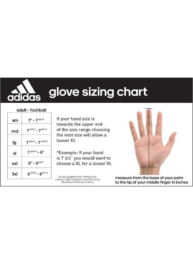 Adidas adidas Adizero 12 Adult Football Receiver Gloves  - Image 4