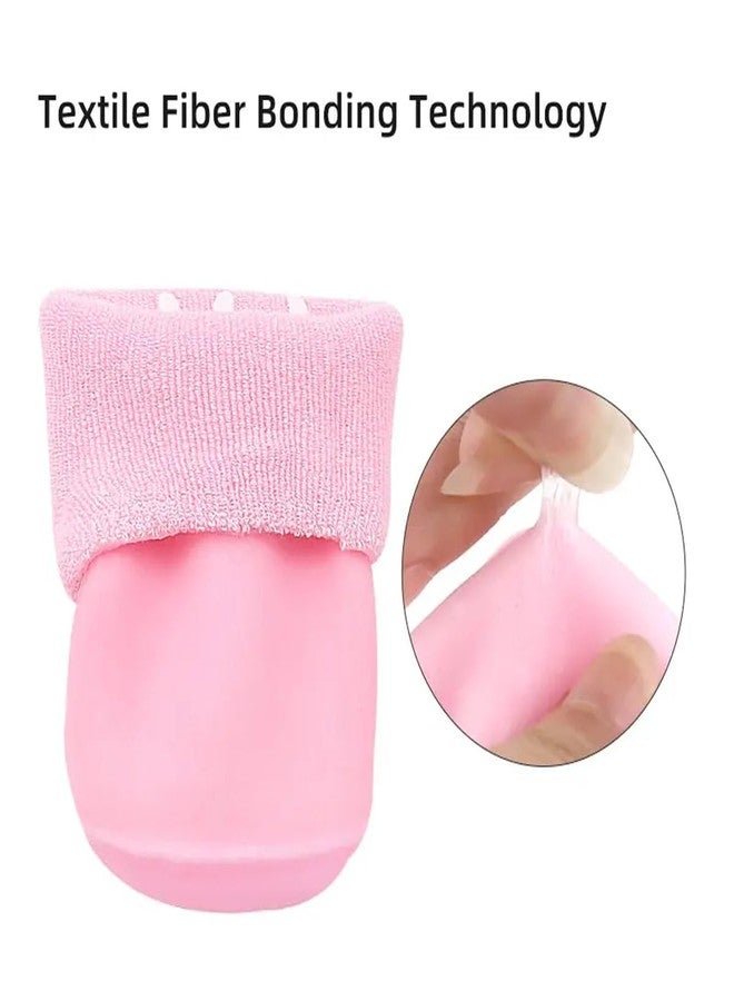 CRAYLUXE Premium Silicone Gel Socks | Spa Moisturizing Socks for Women | Hydrating, Softening & Repairing Foot Care | Random Colour Will Be Sent (1 Pair) - Image 3