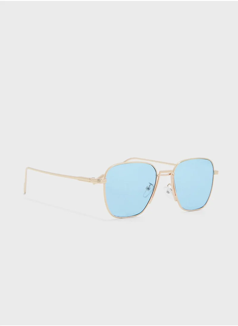 Seventy Five Casual Square Len Sunglasses
