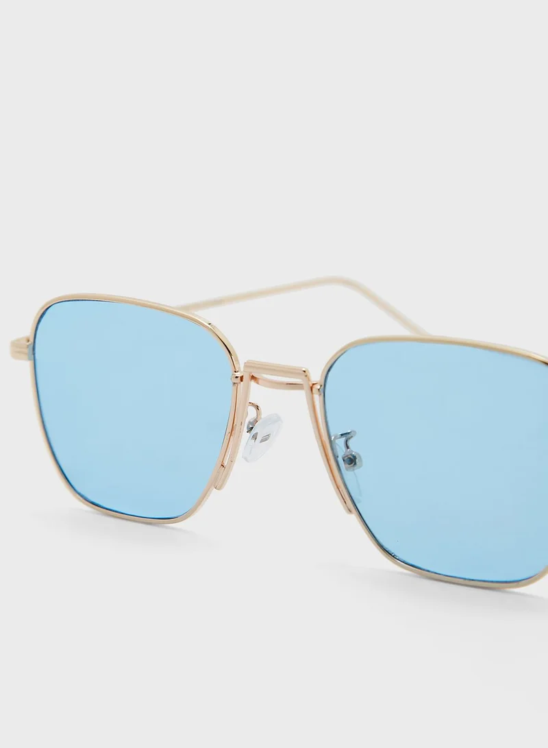 Seventy Five Casual Square Len Sunglasses