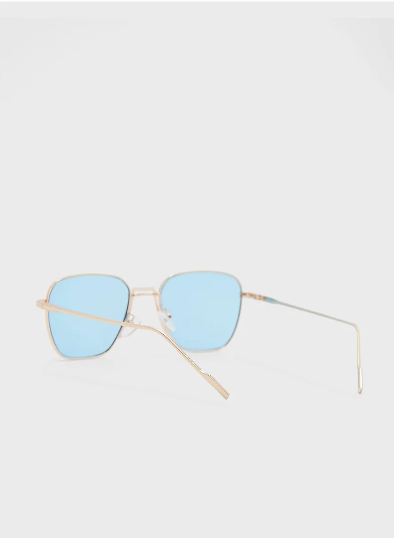 Seventy Five Casual Square Len Sunglasses