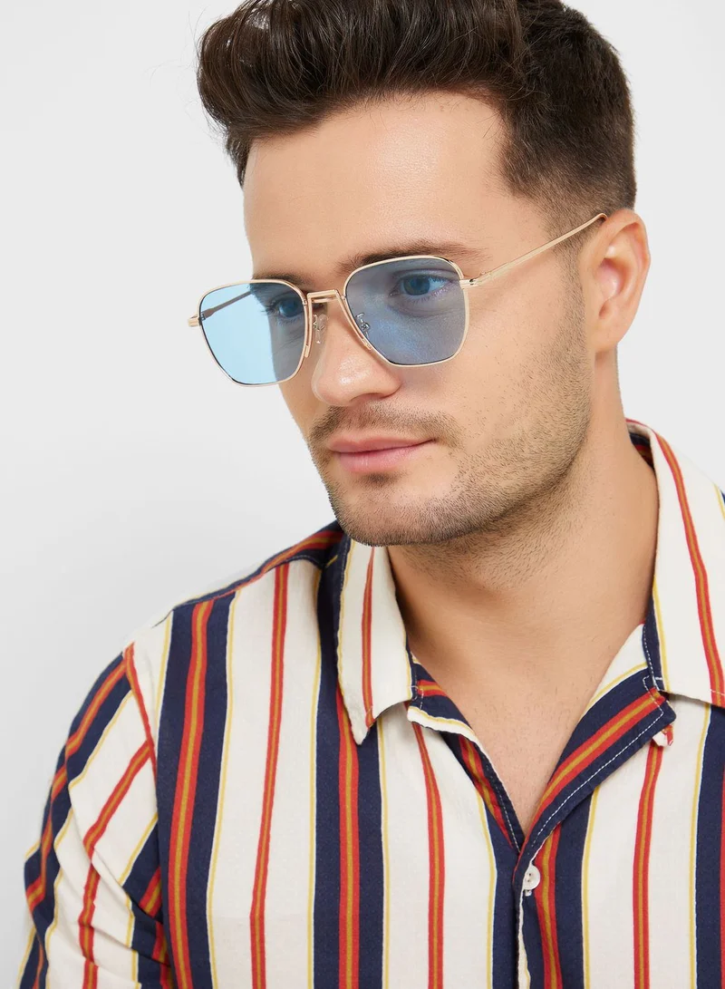 Seventy Five Casual Square Len Sunglasses