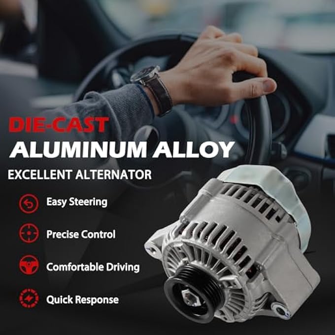 Autodevil 13743 Alternator 95Amp 12V Compatible with 1997 1998 1999 2000 2001 Honda CR-V OE 1022111260, 1022111270, 113628, 12082, 1212201ND, 1226101ND - Image 5