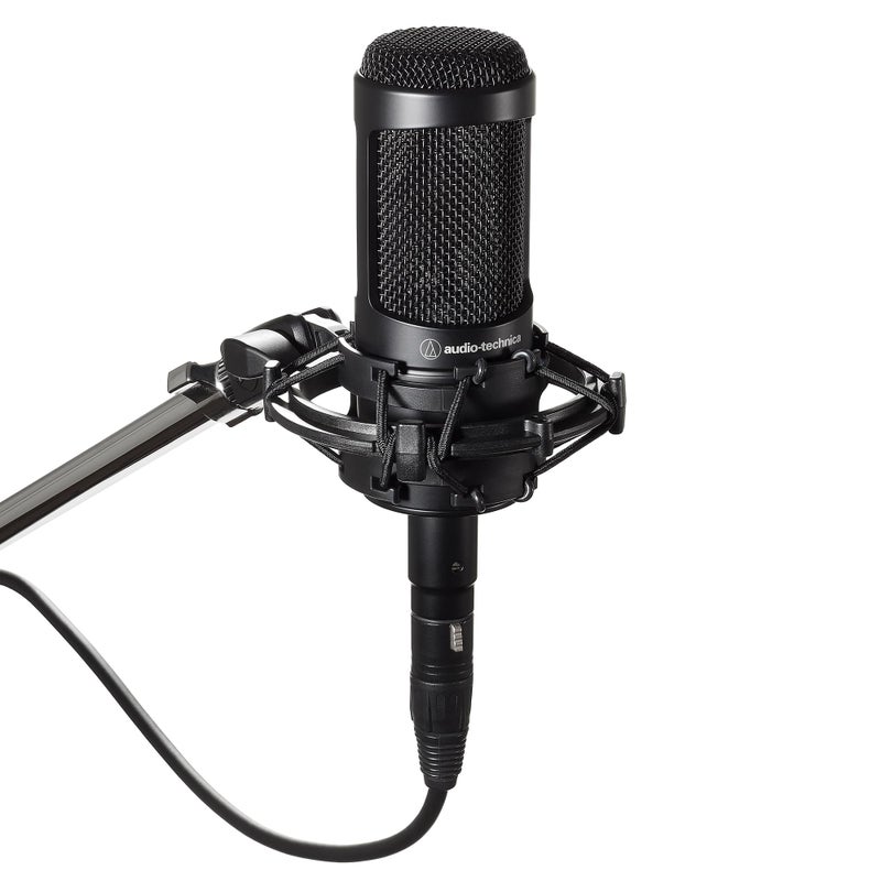 Audio-Technica AT2035 Cardioid Condenser Microphone, Perfect for Studio, Podcasting & Streaming- Black - Image 5