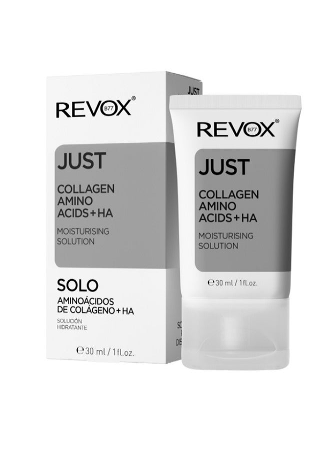 REVOX JUST COLLAGEN AMINO ACIDS &HA MOISTURISING SOLUTION 30ML 