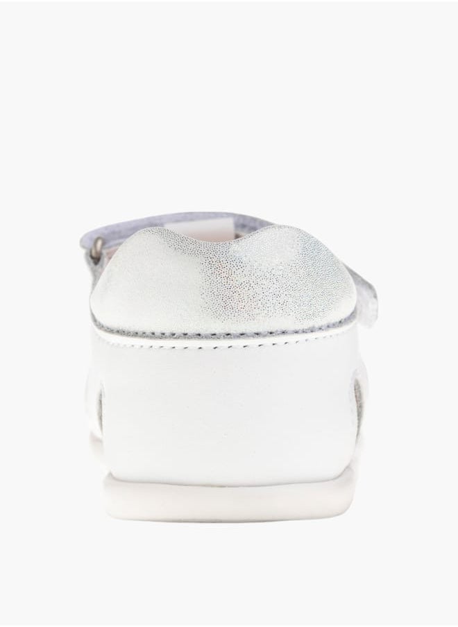 Pablosky Girls Strap Sandals With Hook And Loop Closure  - Image 3