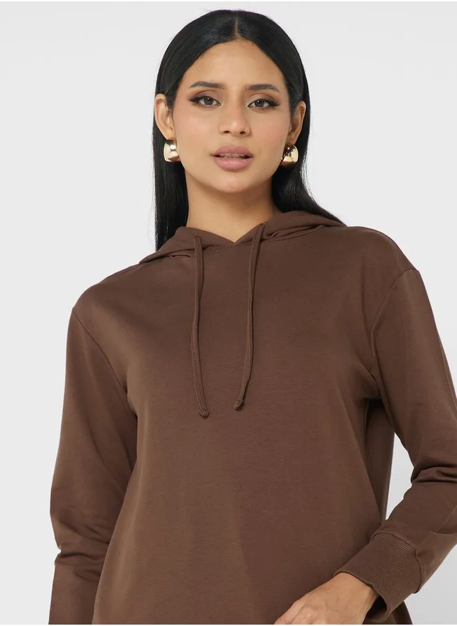Refka by modanisa Hoodie Detail Tunic