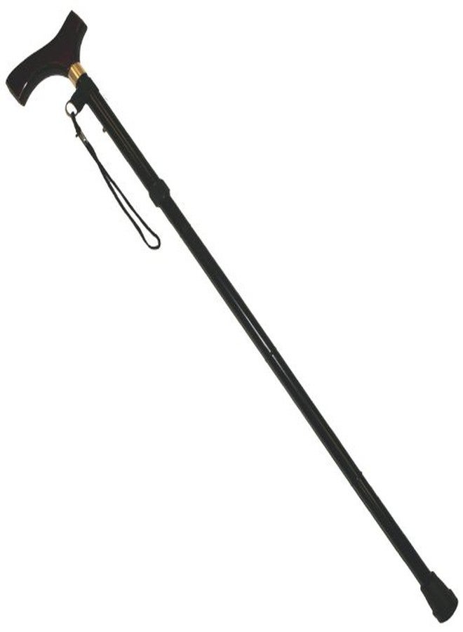 PrimeStore Big Sale PrimeStore Imported Aluminum Folding Walking Stick Black Colour - Image 3