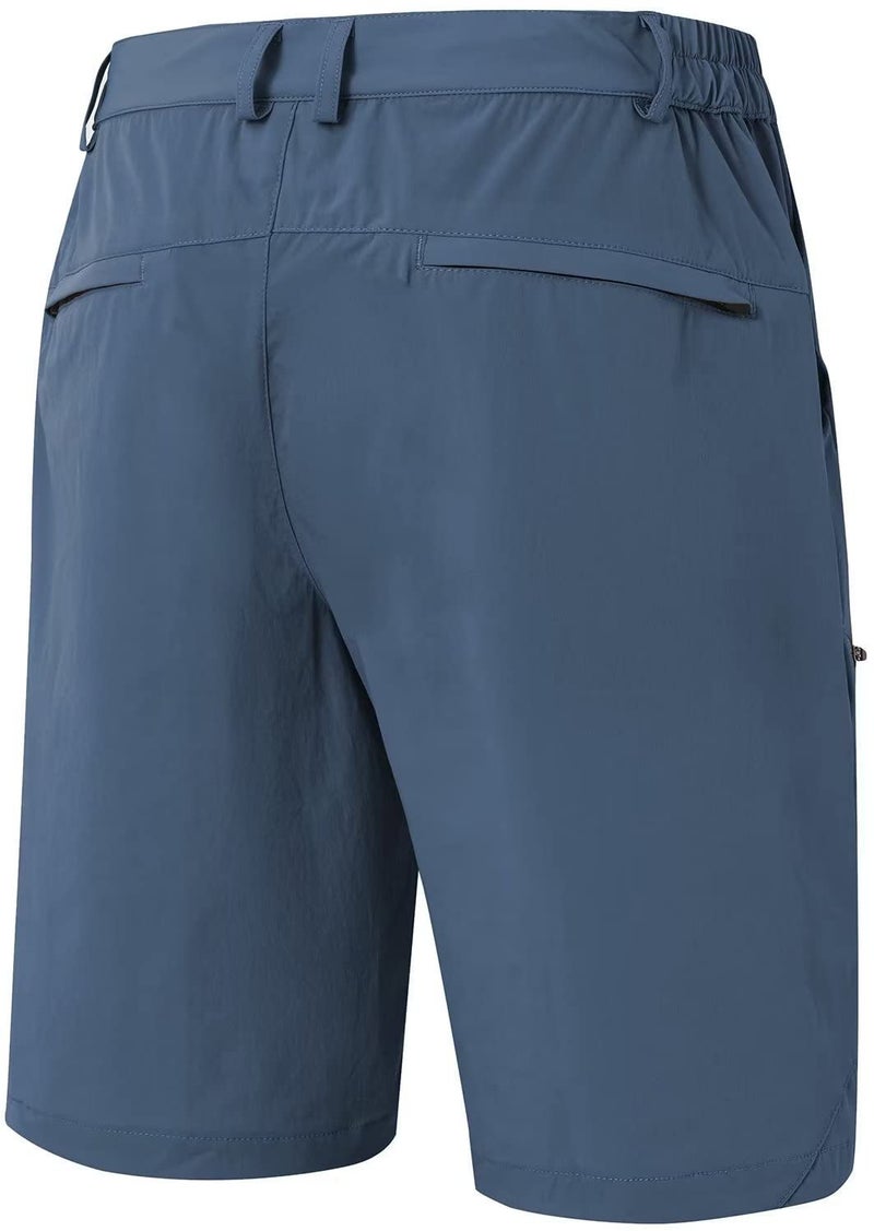 Generic Cross-border Europe and the United States summer new hot-selling mens quick-drying all-match breathable sports fashion outdoor running mountaineering shorts peacock blue