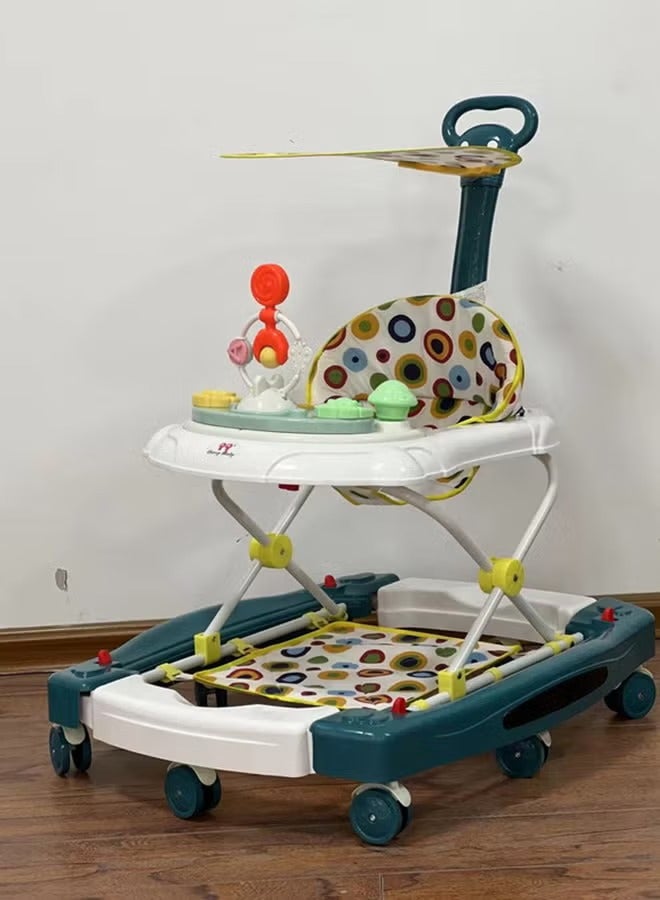 كيدوز مشاية أطفال متعددة الوظائف - ليك جرين