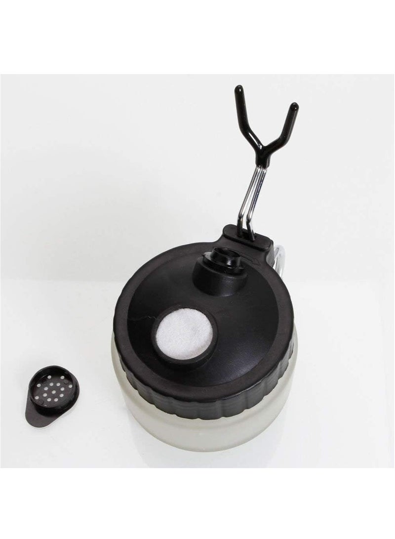 LIMOS Airbrush Cleaning Pot Clean Paint Jar and Air Brush Holder - Image 4