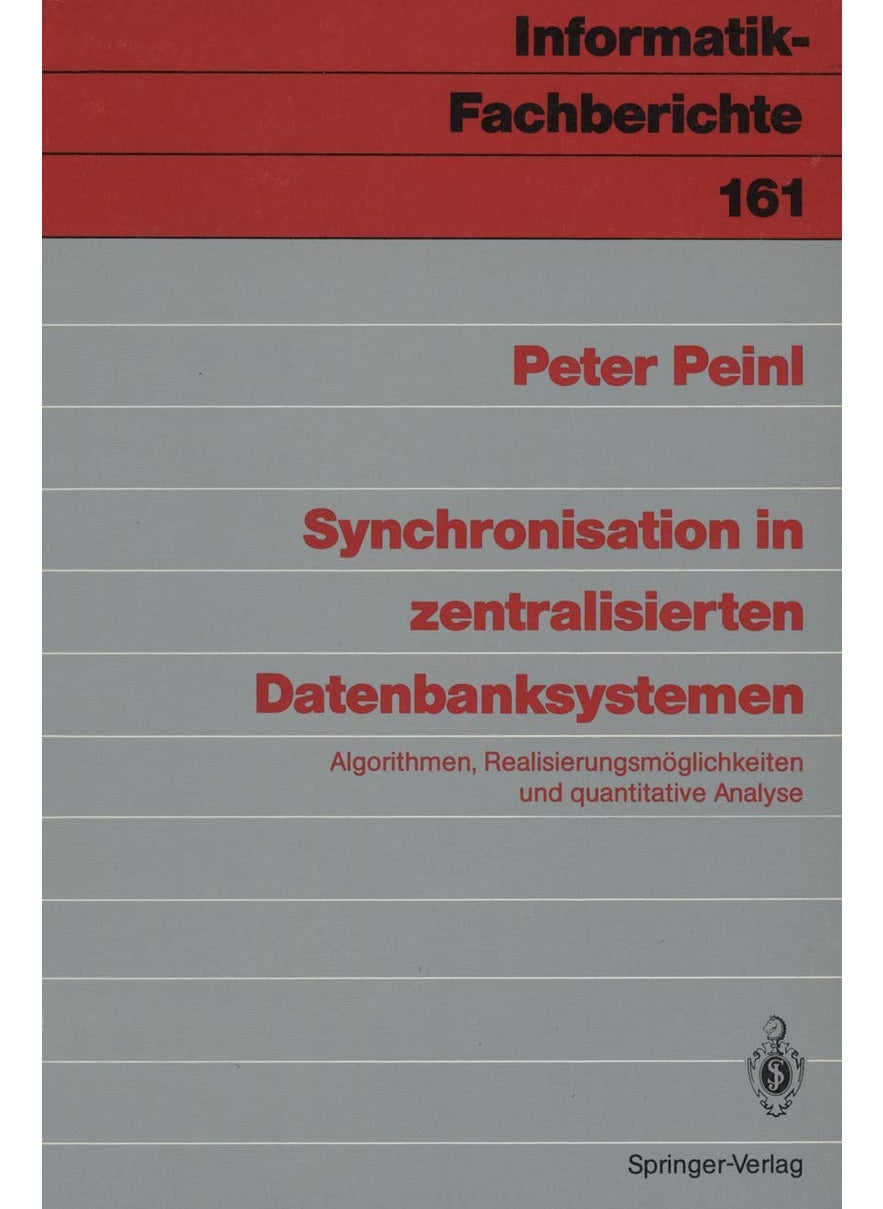 Synchronisation in zentralisierten Datenbanksystemen 