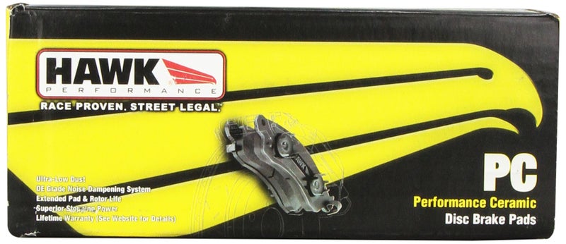 Hawk Performance HB616Z.607 Performance Ceramic Brake Pad - Image 2
