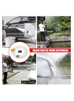 ELTRAZONE 24V Cordless Portable Washer Electric High Pressure Cleaner Machine 200W 30Bar Lithium Handheld Car Cleaning Device With Foam Generator Nozzle Water Pump  - Image 4