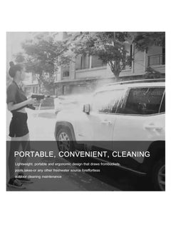 ELTRAZONE 24V Cordless Portable Washer Electric High Pressure Cleaner Machine 200W 30Bar Lithium Handheld Car Cleaning Device With Foam Generator Nozzle Water Pump  - Image 5