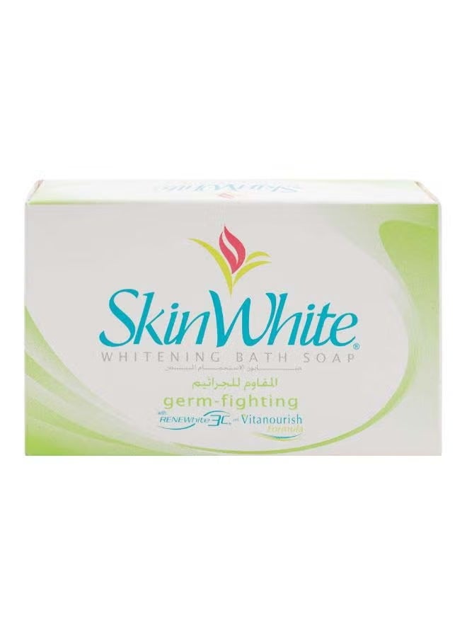 Germ-Fighting Whitening Skin White Bath Soap 135grams