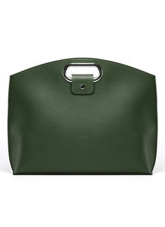 Joyelink 13-14 Inch Laptop Leather Sleeve + Pocket, Compatible with MacBook Air 13.3"/13.6" M1 M2/MacBook Pro 13 2022-2016/Dell XPS 13/Surface Pro X/8/7 /6/5/Surface 13.5" Laptop, Green  - Image 3