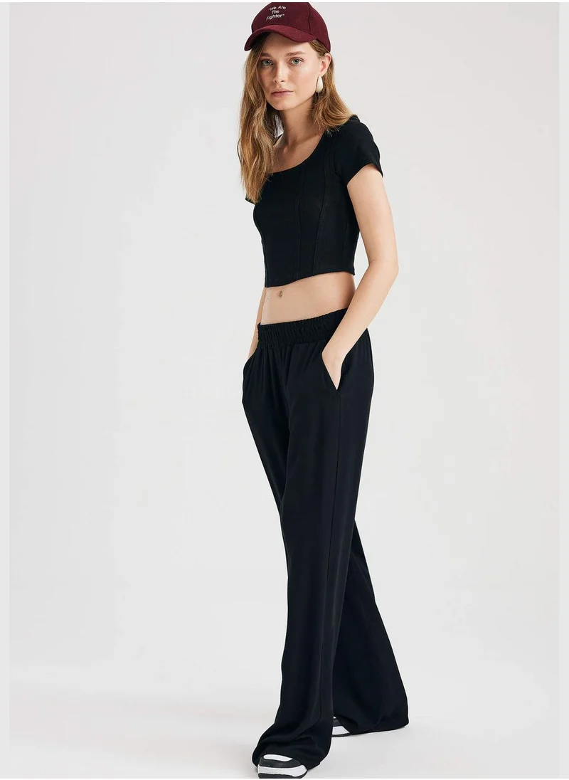 DeFacto High Waisted Viscose Culottes