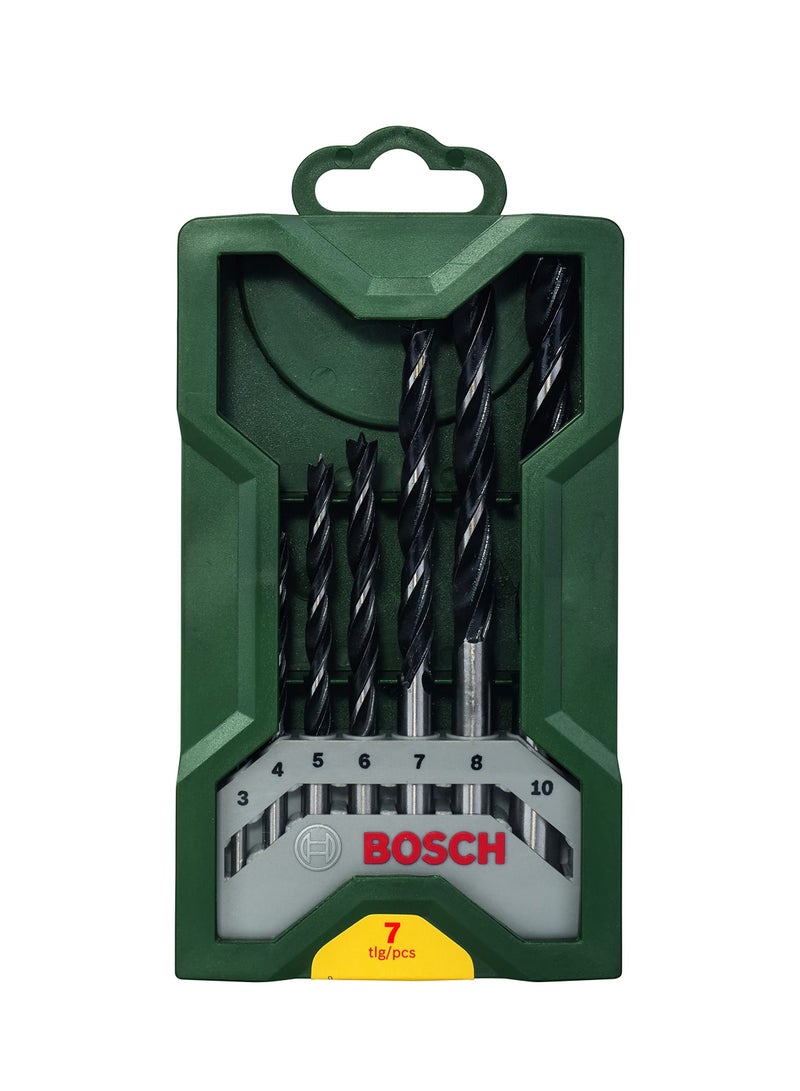 BOSCH 7 Pieces X Line Wood Drill Bit Set - Image 1