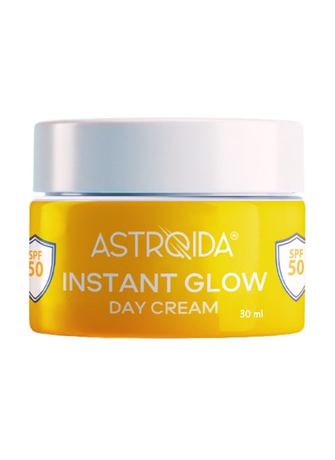 Astroida Instant Glow Day Cream SPF50 (Glow, Moisturizing & Sun protection) 30ml +20ml Extra