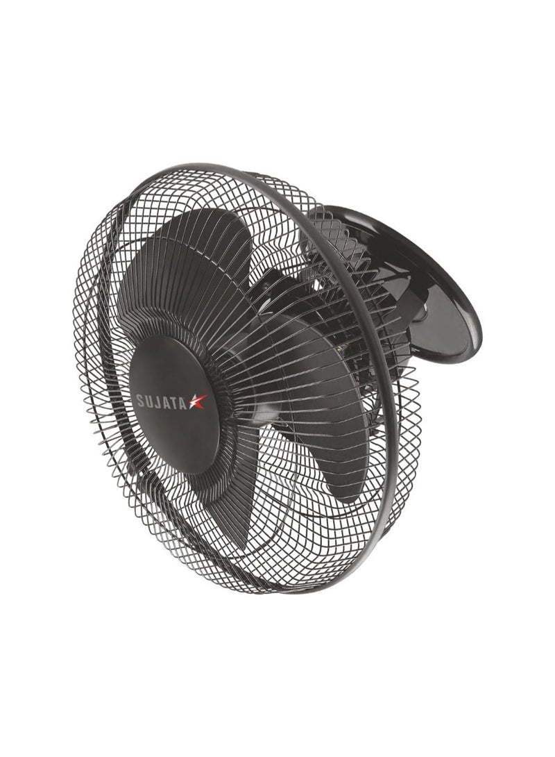 SUJATA 280mm High-Speed Cabin Fan | 2300 RPM Motor | 100% Copper Winding Motor | Compact Wall & Ceiling Mount Fan | High-Speed Air Circulation | 2-Year Warranty | Black | SCF2700HS - Image 1