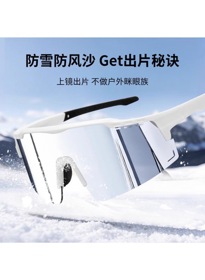 Fenchi Professional Snow Mountain Ski Goggles Sungl For Women Hiking Snow Anti-fog Windproof Outdoor Sports Sungl