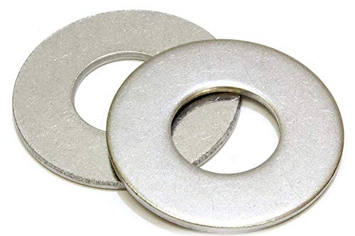 Bolt Dropper 5/16" Stainless Flat Washer (100 Pack), 3/4" OD 18-8 (304) Stainless Steel, Suitable for Factories Repair, Kitchens, Shops, and Outdoor Construction by Bolt Dropper - Image 1