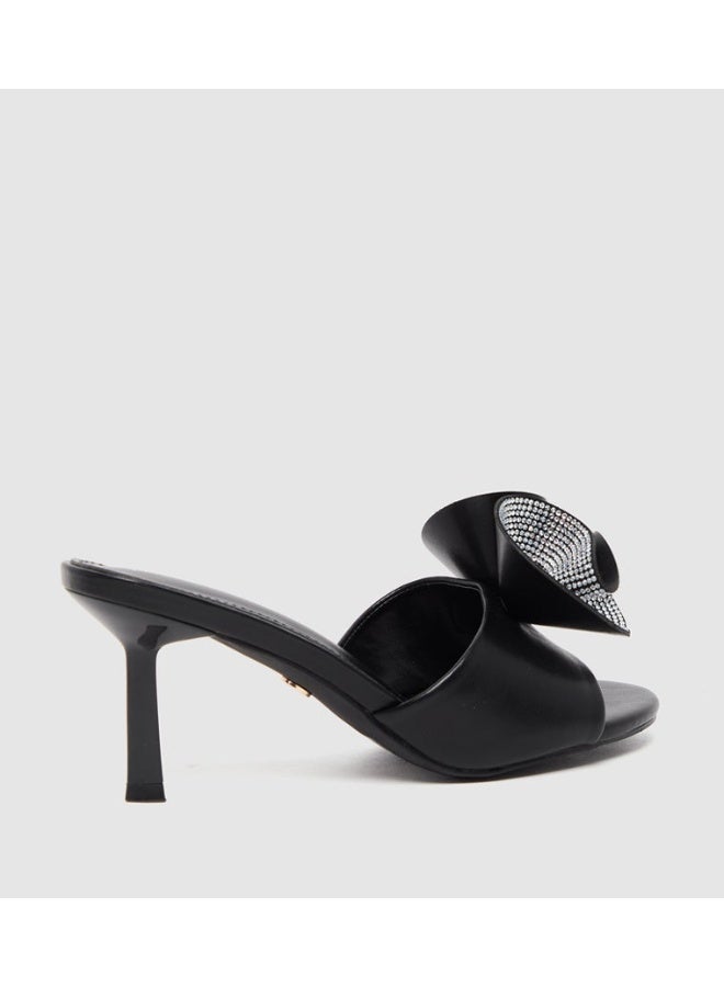 NINE WEST D-RIHANNA Embellished Stiletto Heel Sandals - Image 3