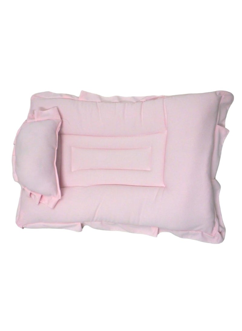 BABYCARA Baby Bed with Thick Mattress Pillow for Newborn Babies 80x55cm  - Image 2