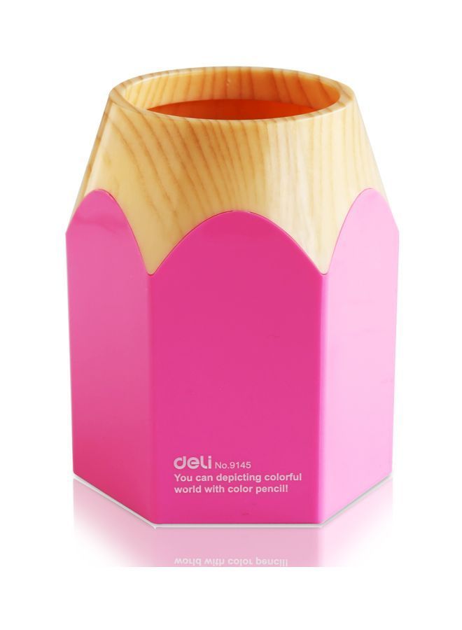 NIBEMINENT Yocoo Pencil Holder Pink/Brown - Image 2