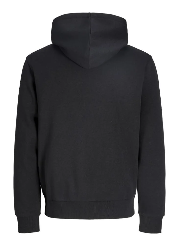 جاك اند جونز هودي بطباعة نصية