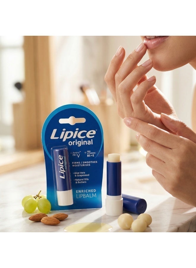 Lipice Ultimate Lip Care Collection - Pack of 4: Pink Sheen Gloss (10ml), Suncare SPF 25, Original Moisturizing, and Strawberry Touch (4.8g each) - Image 2