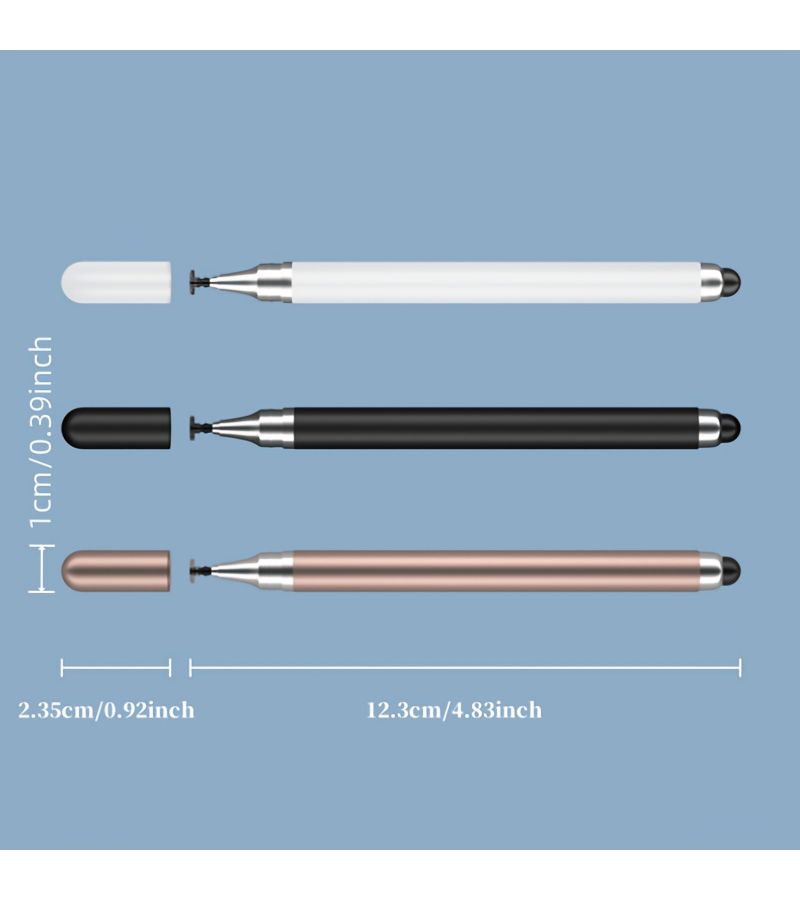 Universal 2in1 Stylus Pens Touchscreen 6 Pack Random Color High Precision - Image 2