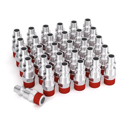 GASHER 38 Inch Body Size MType Plug 38 Inch Male Pneumatic Plugs30Pack - Image 1
