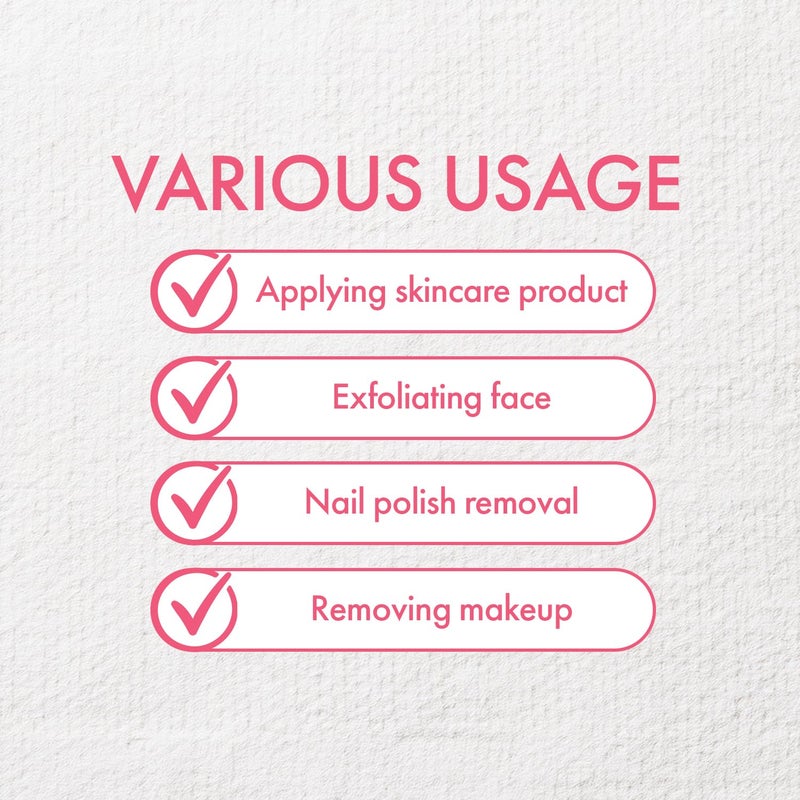 Intrinsics Petite Silken Wipes â€“ 2"x2" 4-Ply Lint-Free Cotton Pads â€“ Low-Absorbent, Soft, and Biodegradable â€“ 2 Pack (400 Count ) - Image 5