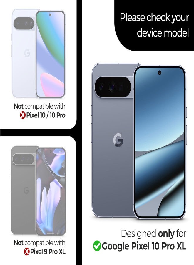 ArmorSuit 2 Pack Screen Protector for Google Pixel 10 Pro XL – Max Coverage, Fingerprint Unlock Supported, MilitaryShield HD Clear Film - Made in the USA - Image 2