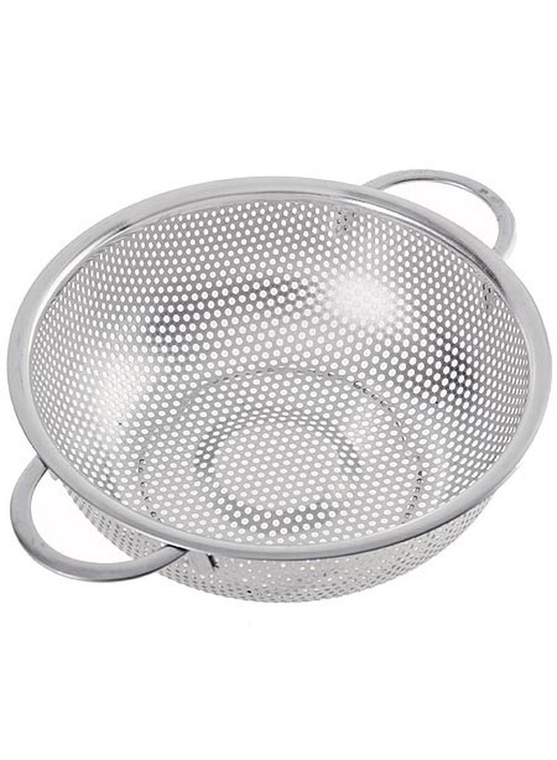 Aluminum Kitchen Strainer 20.5 Cm Silver  - Image 2