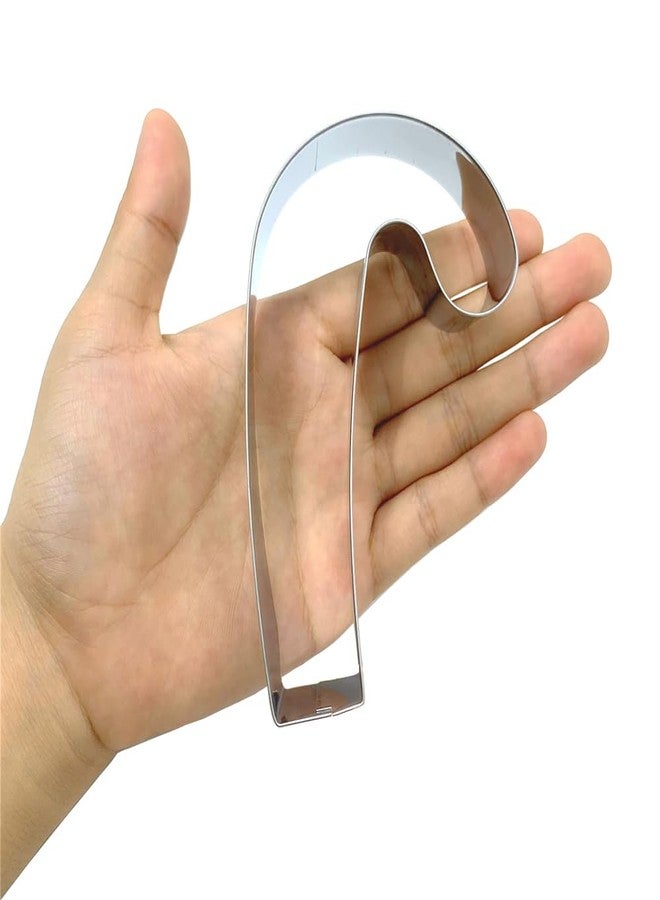 LILIAO Christmas Candy Cane Cookie Cutter, 2.4 x 4.2 inches, Stainless Steel - Image 3